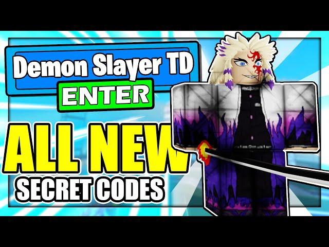 Demon Slayer Tower Defense Simulator CODES ALL NEW ROBLOX Demon Slayer Tower Defense Simulator CODES