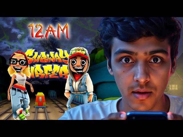 Playing Subway Surfers at 12 AM (Telugu)