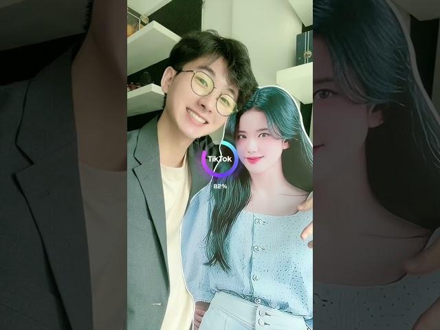 Jisoo And I as an Anime!  TikTok AI Manga Filter #shorts #viral #tiktok #funny