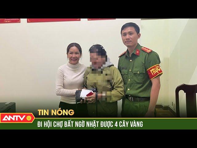 Nhặt được 4 cây vàng, nữ tiểu thương vội vàng 'tìm người trả lại' | ANTV