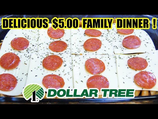 Dollar Tree $5.00 Family Dinner - WHAT ARE WE EATING? - The Wolfe Pit