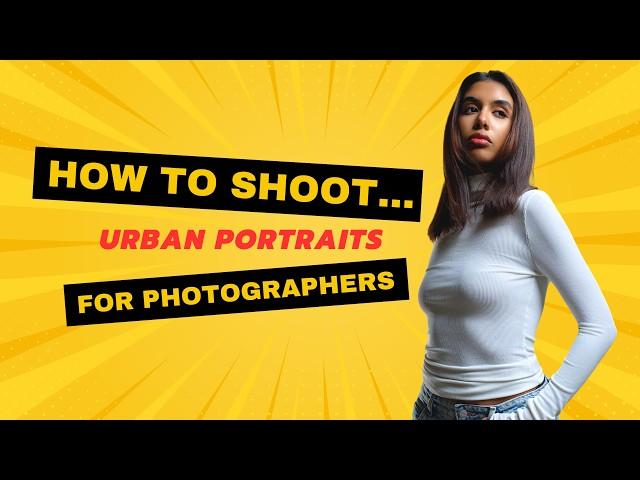 MASTER Urban Portraits with ONE LIGHT: Easy & Stunning Photography Tips!