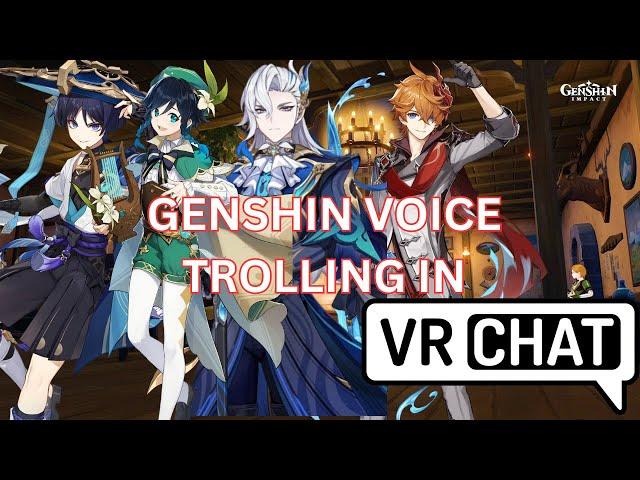 when genshin voice actors play vrchat