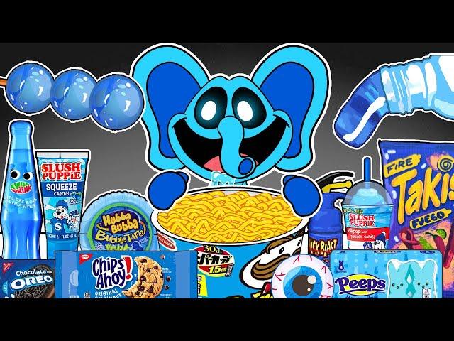 Best of Desserts BLUE Food Mukbang with Bubba Bubbaphant | Poppy Playtime Chapter 3 Animation | ASMR