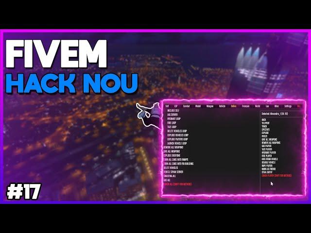 Incerc un nou HACK pe FIVEM | FIVEM HACKING #17