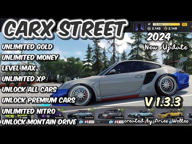 CarX Street MOD APK v1.3.3 Gameplay - Unlimited Money, Unlocked All Cars Anti Ban 2024