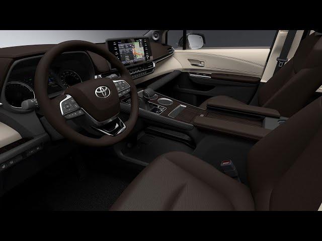 2021 Toyota Sienna PLATINUM – Interior Details