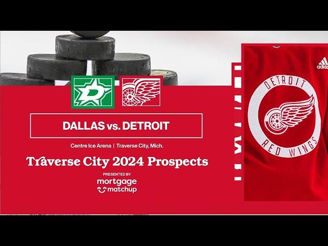 2024 Detroit Red Wings Prospect GAME 1/Highlights vs the Dallas Stars