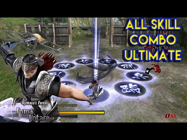 Kotarou Fuuma All Skill Combo Ultimate - Basara 3 Utage