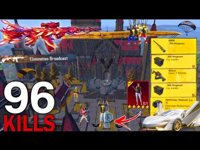 96 KILLS!NEW BEST AGGRESSIVE RUSH GAMEPLAY WITh NEW THE REAPER’S END SET️SAMSUNG A7,A8,J5,J7,J2,J3