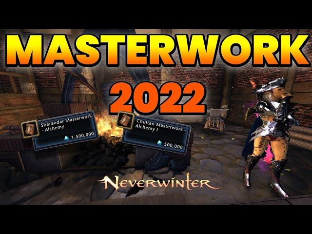 Neverwinter Mod 22 - How To Become Masterworker Guide The Cost Old & New Weapons Stacking Northside