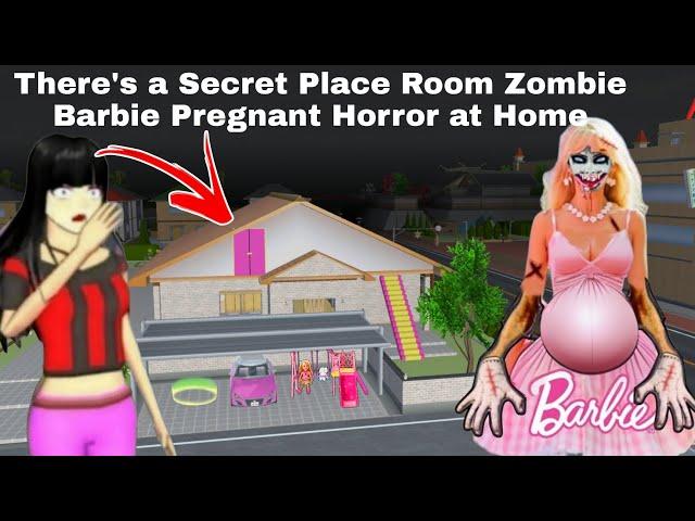 سر باربي There's Secret Place Room Zombie Barbie Pregnant Horror at Home | SAKURA SCHOOL SIMULATOR