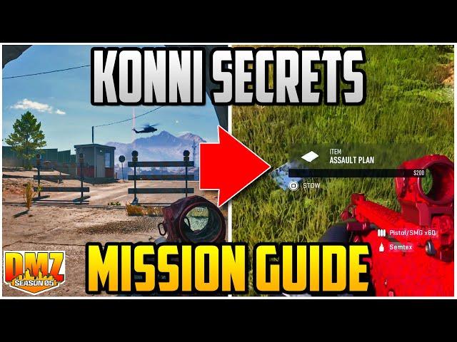 Konni Secrets Mission Guide For Season 5 Warzone DMZ (DMZ Tips & Tricks)