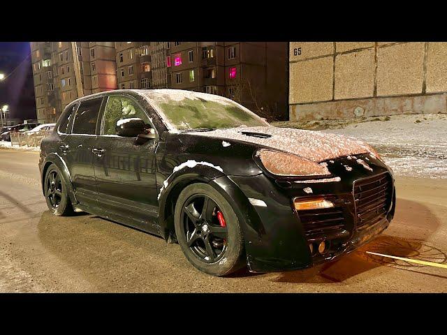 УТОНУВШИЙ Porsche Cayenne после долгого простоя. Новый проект.