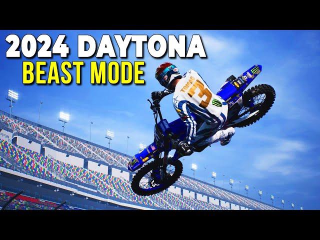 Beast Mode Activated For 2024 Daytona Supercross