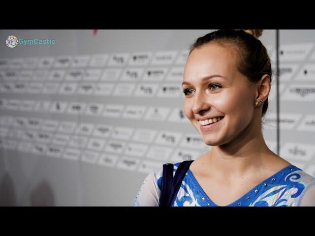 Daria Spiridonova (RUS) Interview 2019 Worlds Stuttgart - Qualifications