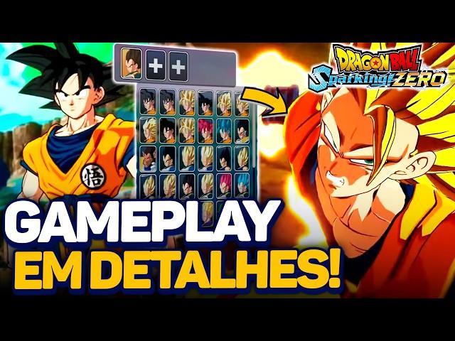 ANÁLISE DEFINITIVA da GAMEPLAY FINAL de Dragon Ball Sparking Zero! (Todos os Detalhes)