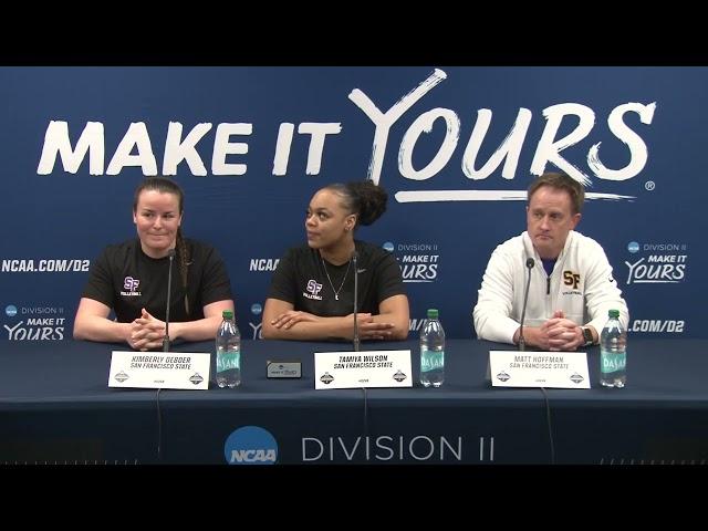 San Francisco State - 2024 NCAA Division II Women's Volleyball Pre-Championship Press Conference