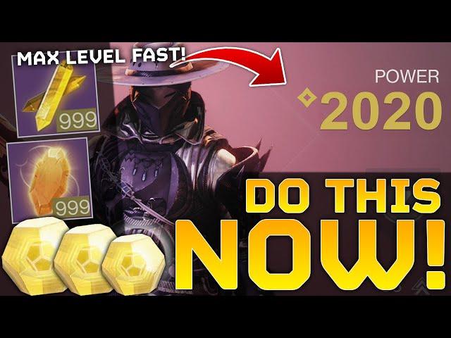 Destiny 2 - DO THIS NOW! MAX LEVEL FAST - Infinite Loot & Materials - Pathfinder / LOOT GLITCH