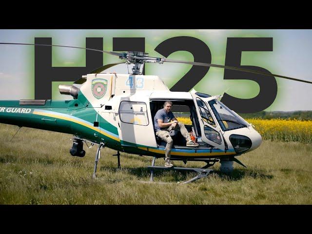 Бегущий от вертолёта: Тест флайт Airbus H125