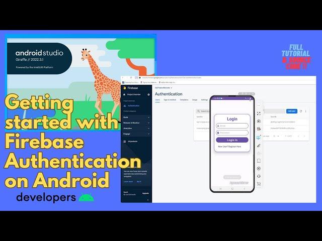 Android - A fully functional login system demo app.  Using google firebase as backend.