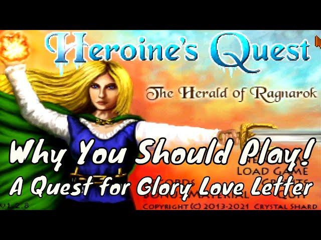 Why You Should Play Heroine's Quest | A Quest for Glory Love Letter