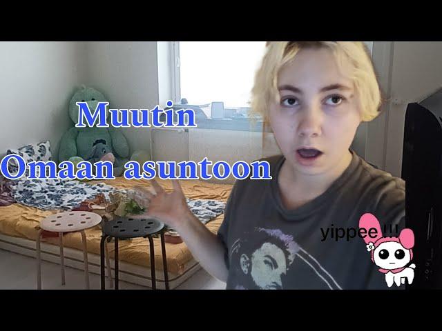 MUUTIN OMAAN ASUNTOON!! /muuttovlog