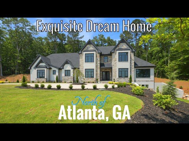 MUST SEE - 5 BDRM, 5.5 BATH EXQUISITE HOME W/4 CAR GARAGE IN ALPHARETTA, GA, N. OF ATLANTA (SOLD)