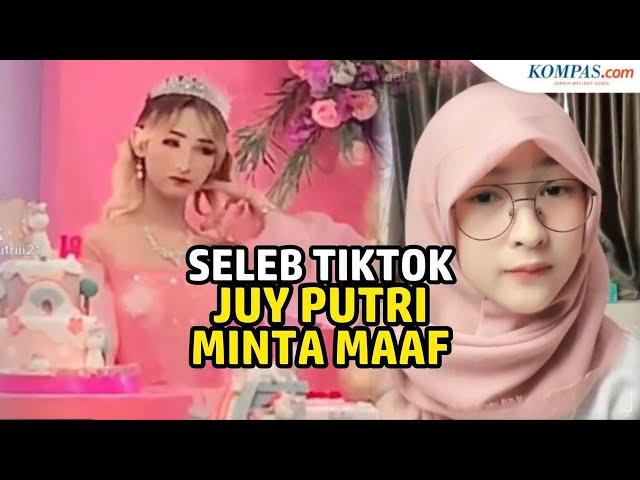 Viral Seleb Tiktok Juy Putri Adakan Pesta Ulang Tahun di Tengah PPKM, Warganet Geram