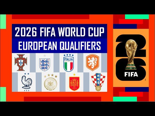 Predicting the 2026 European Qualifiers - FIFA World Cup (UEFA)