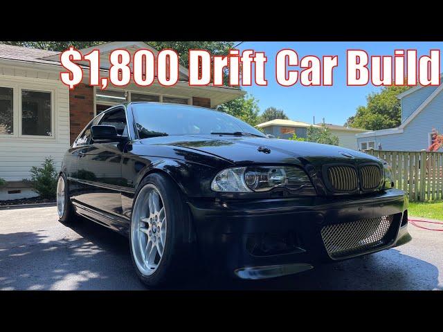 How to Build a Reliable & Affordable Drift Car | Dirt Cheap E46 - Intro & Build Review