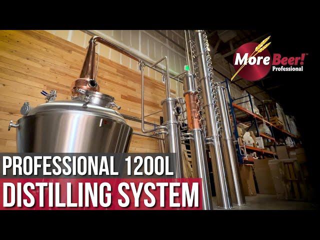 PROFESSIONAL 1200L Multi Column DISTILLING SYSTEM | MoreBeer! Pro