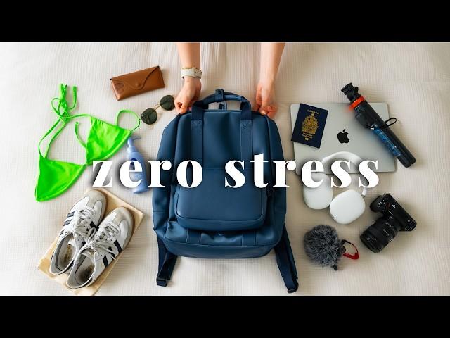 How to STOP Overpacking & Fit Everything in Just ONE Bag | minimalist packing tips ️