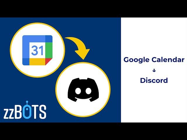 How to Sync Google Calendar events over to discord messages | zzBots