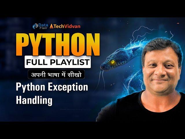 Exception Handling in Python | Python Tutorial for Beginners in Hindi