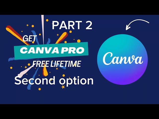 How I got Canva Pro for Free (lifetime)