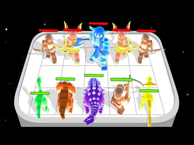 FIGHTER VS DINO: Merge Battle - Merge Dinosaur, Merge Human Evolution, Merge Master Game