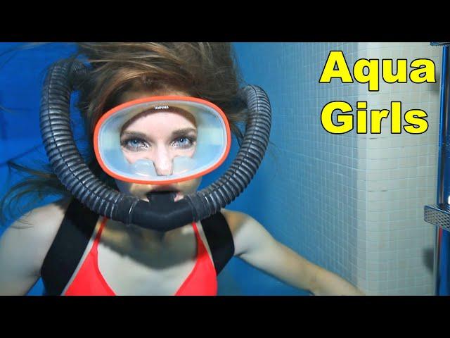 Bikini Scuba Girl Vintage Regulator