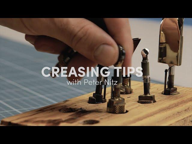 Creaser Tips Trailer - Leathercraft Tutorial with Peter Nitz