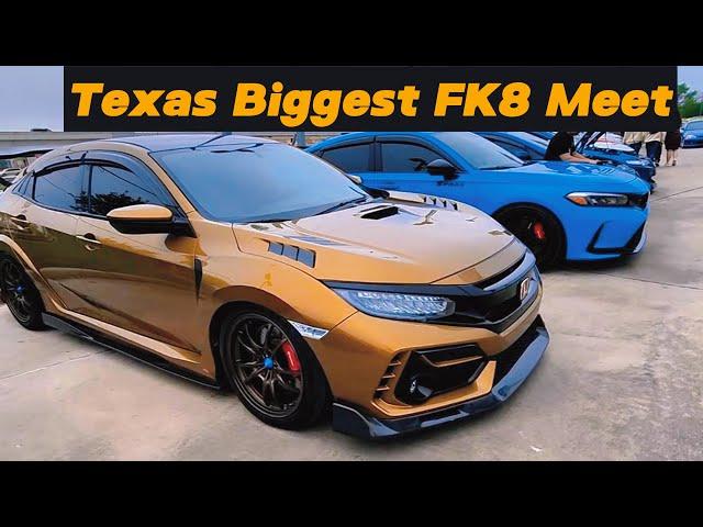 Texas Biggest Honda Civic Type R Statewide Meet 2024