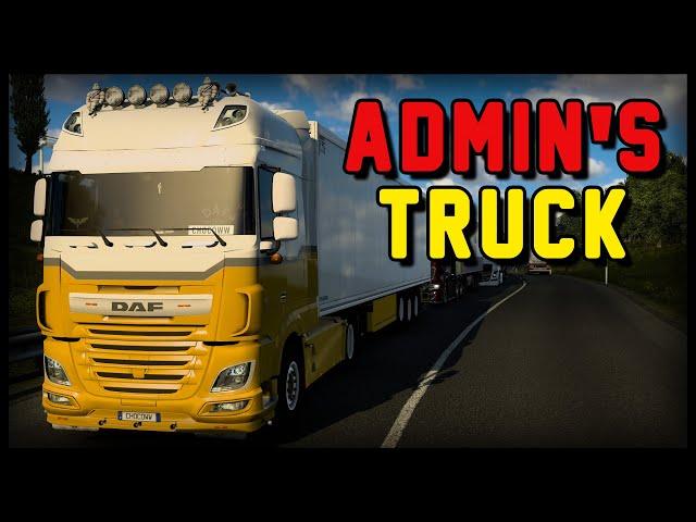 An ADMIN is Driving This Truck | TruckersMP Game Moderator