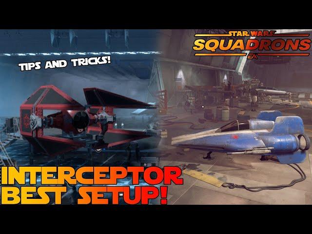 Star Wars: Squadrons Best Interceptor Setup!