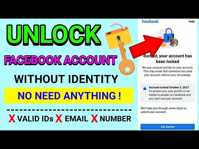 HOW TO UNLOCK FACEBOOK ACCOUNT LOCKED WITHOUT IDENTITY? TAGALOG TUTORIAL