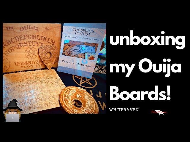 Unboxing my Ouija boards!