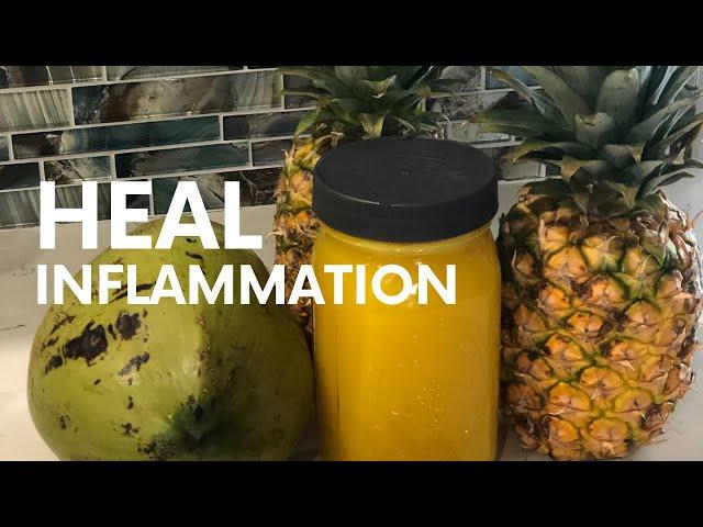 POWERFUL ANTI-INFLAMMATORY JUICE RECIPE!