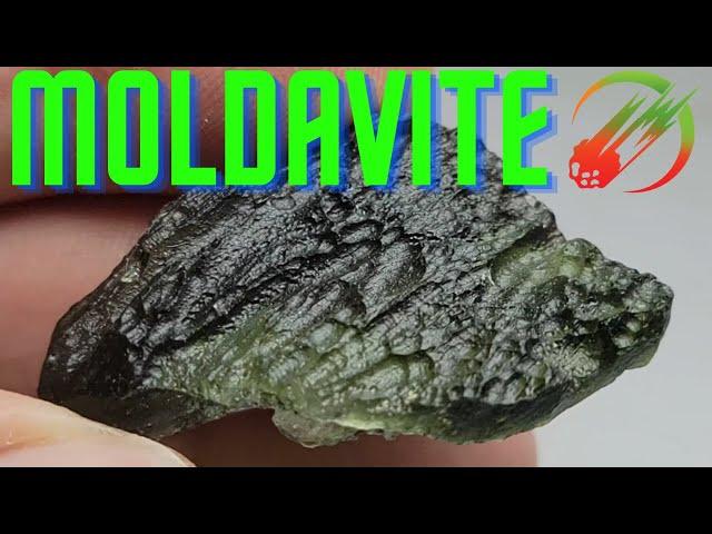 Moldavite! Enjoy the Beauty of Moldavite!! The Meteorite Impact Glass from Czech Republic