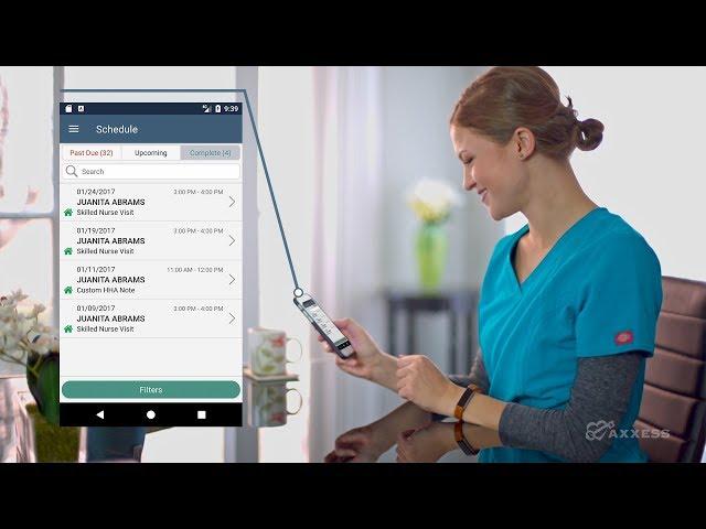 Axxess HomeCare | Home Care Agency Mobile Application