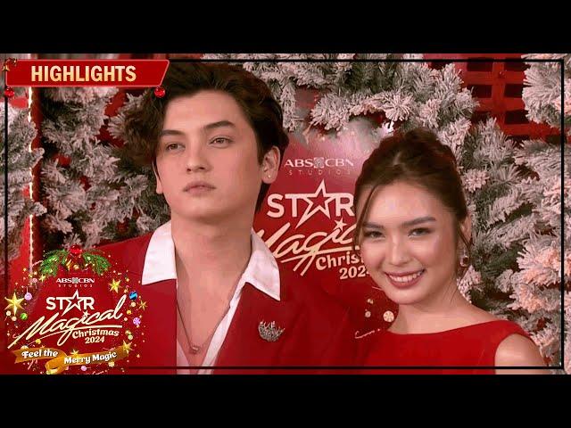 FranSeth turns the white carpet into a red-hot Christmas affair | Star Magical Christmas 2024