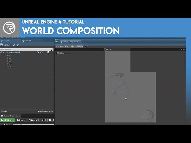 Unreal Engine 4 Tutorial - World Composition