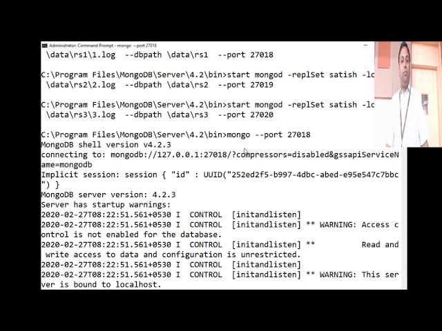 MongoDB   Replication and Sharding - Replication Demo on a local machine NoSQL #22